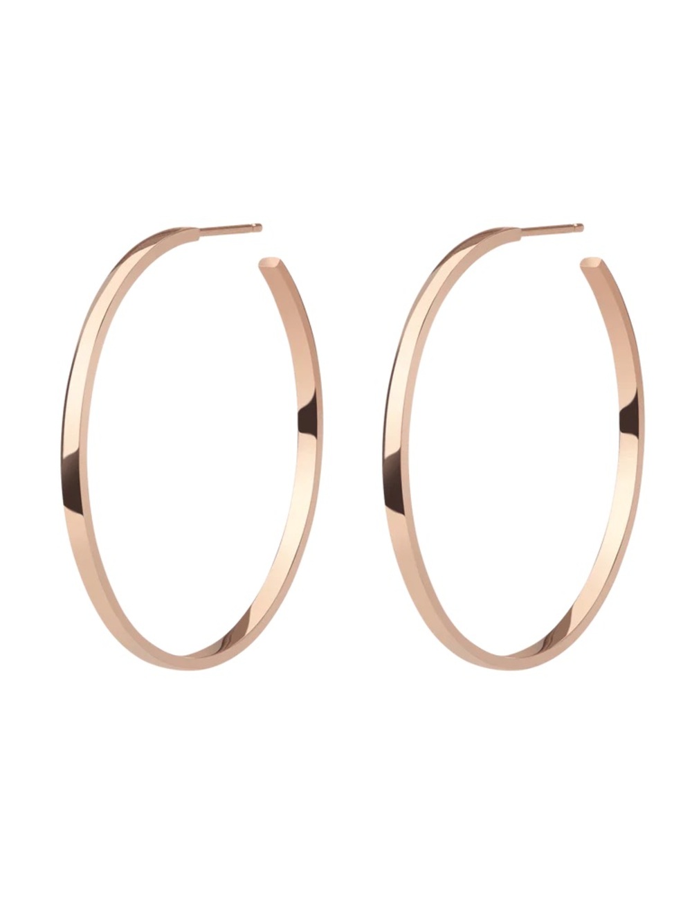 Aurate Medium 14k Gold Hoop Earrings
